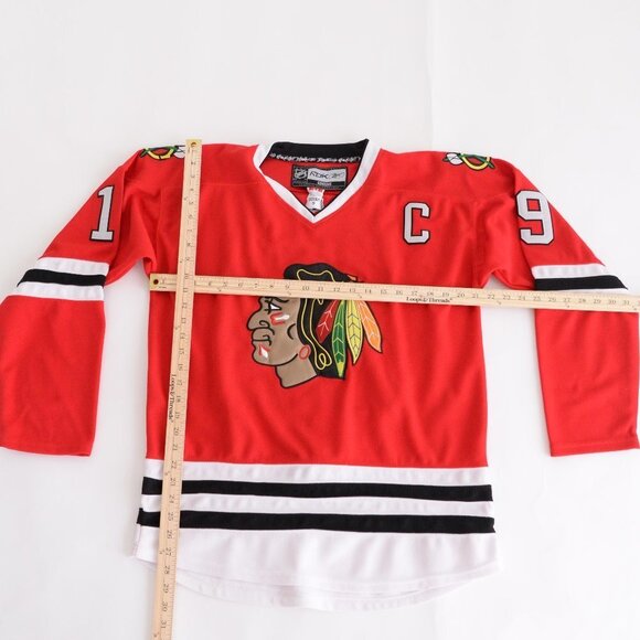 Reebok CCM Jonathan Toews Chicago Blackhawks NHL Hockey Jersey - Size - Picture 5 of 14